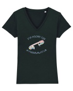 Tricou cu siguranta Tricou mânecă scurtă guler V Damă Evoker
