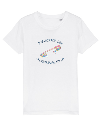 Tricou cu siguranta White