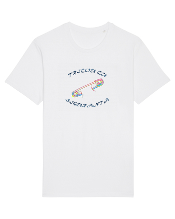 Tricou cu siguranta White