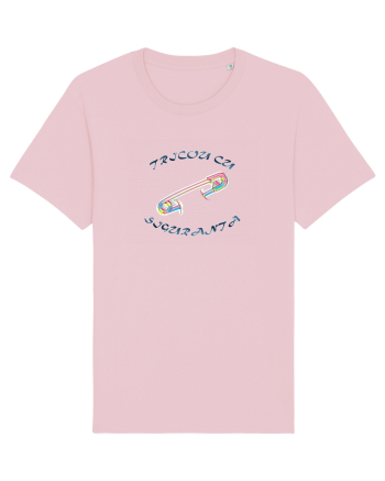Tricou cu siguranta Cotton Pink