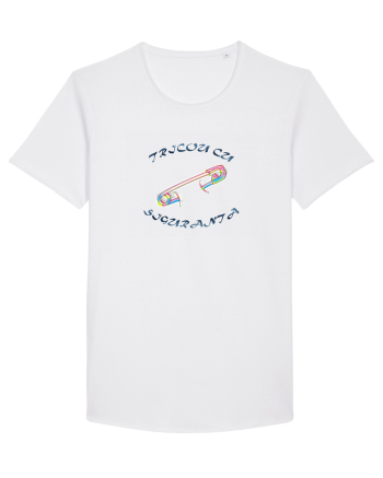 Tricou cu siguranta White