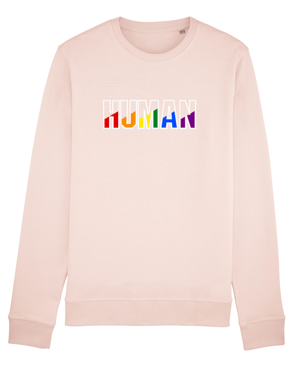 Bluză mânecă lungă Unisex Rise Candy Pink