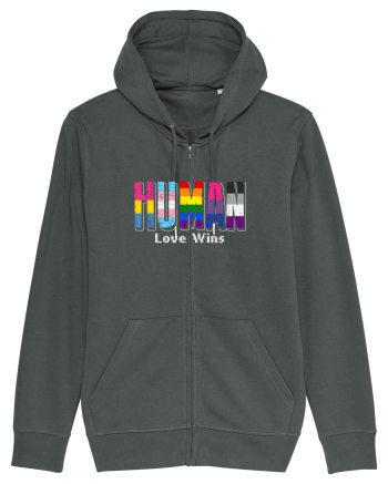 HUMAN - Love Wins Anthracite