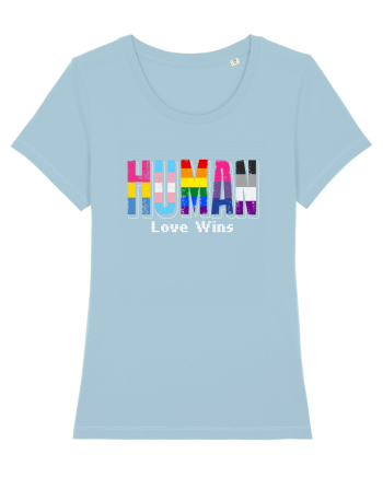 HUMAN - Love Wins Sky Blue