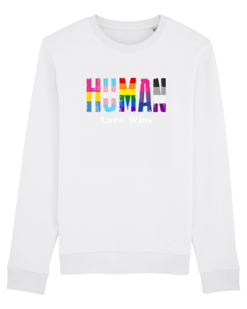 HUMAN - Love Wins White