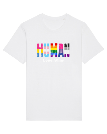 HUMAN - Love Wins White