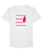 MY HUSBAND Tricou mânecă scurtă guler larg Bărbat Skater