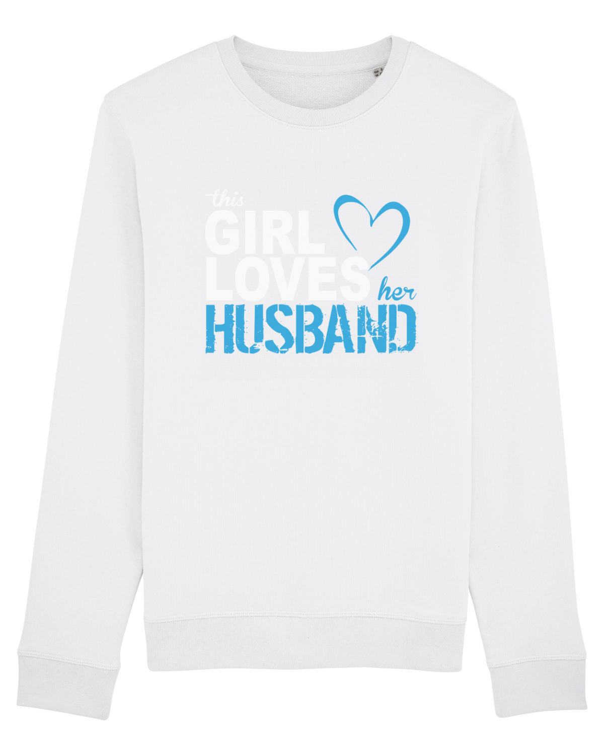 Bluză mânecă lungă Unisex Rise White