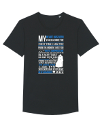MY HUSBAND Tricou mânecă scurtă guler larg Bărbat Skater