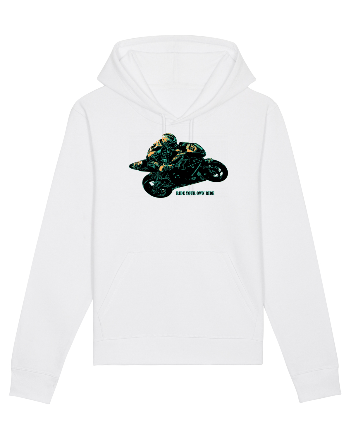 Hanorac Unisex Drummer White