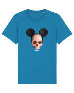 Craniu Darkmouse angry Tricou mânecă scurtă Unisex Rocker