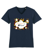 Nea Manivela Tricou mânecă scurtă guler V Bărbat Presenter