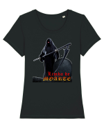Limba de moarte Tricou mânecă scurtă guler larg fitted Damă Expresser