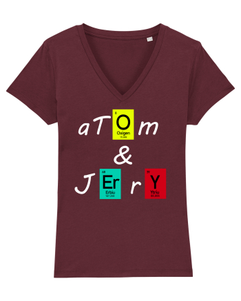 aTom & Jerry Burgundy