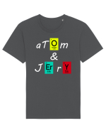 aTom & Jerry Tricou mânecă scurtă Unisex Rocker