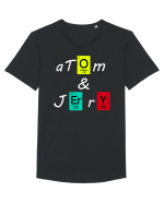 aTom & Jerry Tricou mânecă scurtă guler larg Bărbat Skater