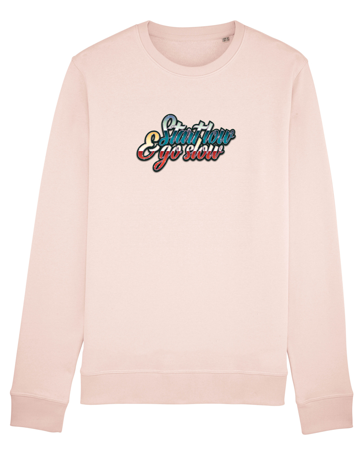 Bluză mânecă lungă Unisex Rise Candy Pink