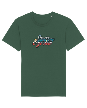 Start low & go slow Bottle Green