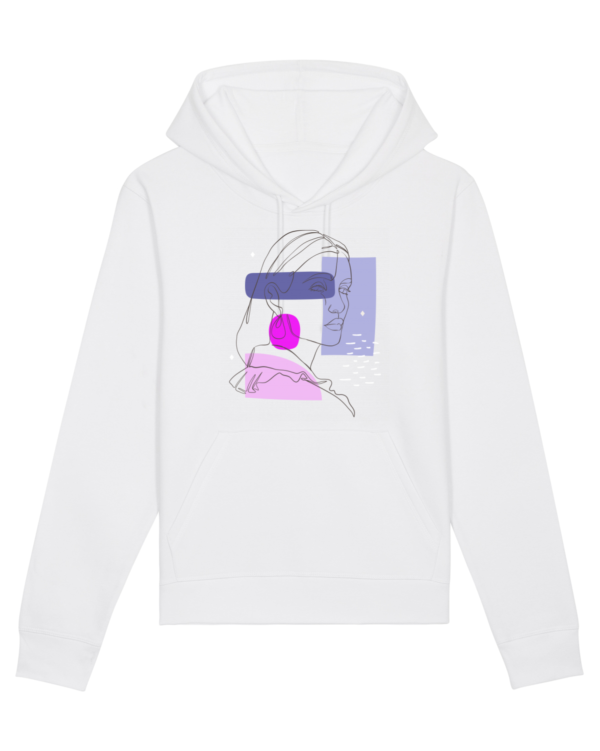 Hanorac Unisex Drummer White