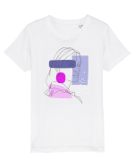 Very Peri portrait Tricou mânecă scurtă  Copii Mini Creator