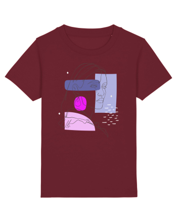 Very Peri portrait Burgundy