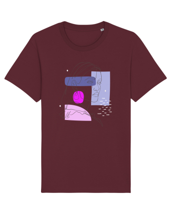 Very Peri portrait Burgundy
