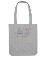Travel much? Sacoșă textilă