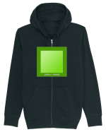 Spatiu verde Hanorac cu fermoar Unisex Connector