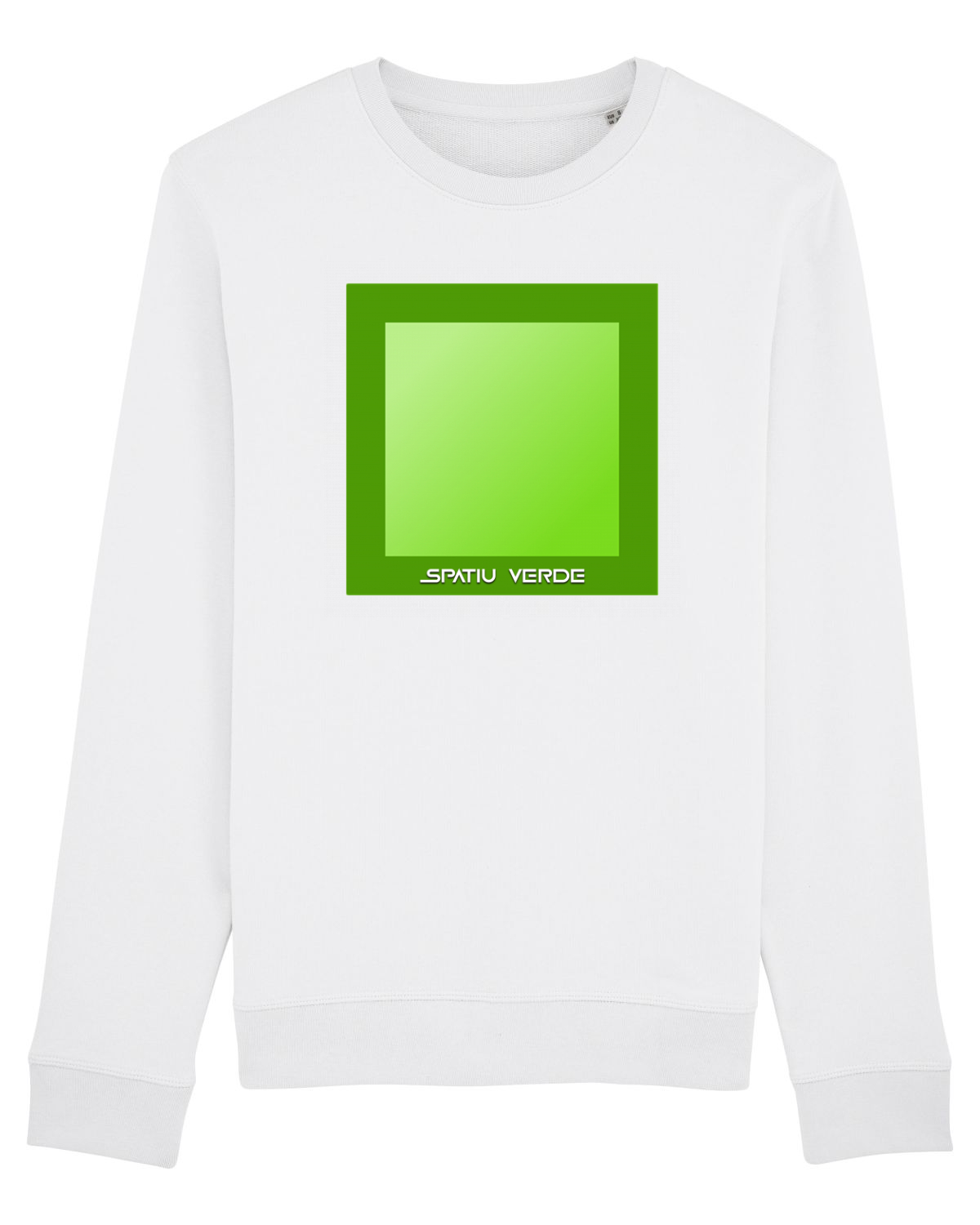 Bluză mânecă lungă Unisex Rise White