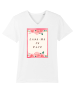 Lasă  Tricou mânecă scurtă guler V Bărbat Presenter