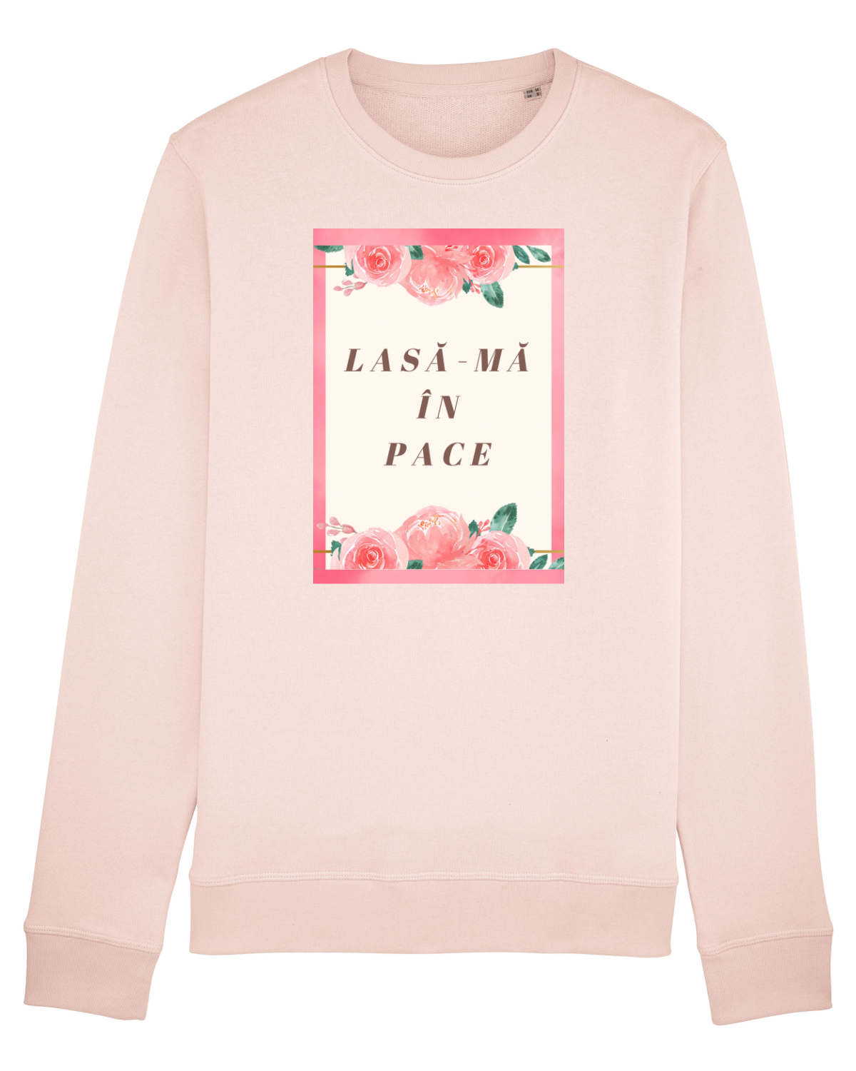 Bluză mânecă lungă Unisex Rise Candy Pink
