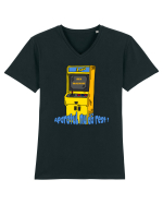 Aparatul nu da rest! Tricou mânecă scurtă guler V Bărbat Presenter