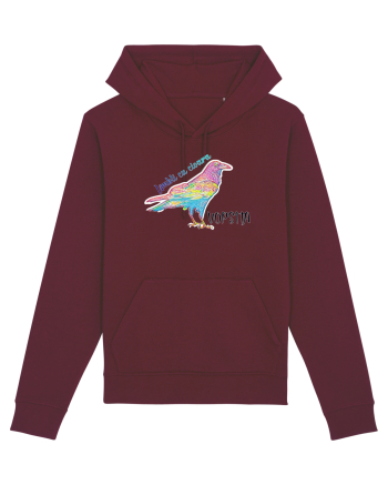 Cioara vopsita Burgundy