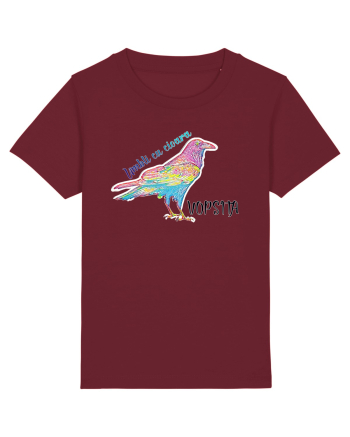 Cioara vopsita Burgundy