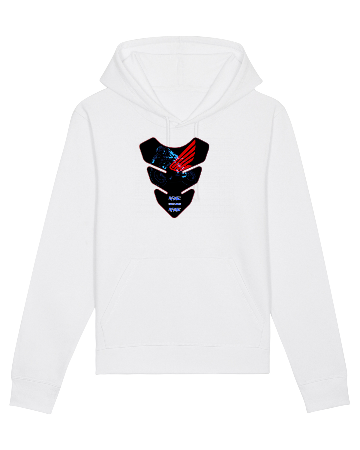 Hanorac Unisex Drummer White