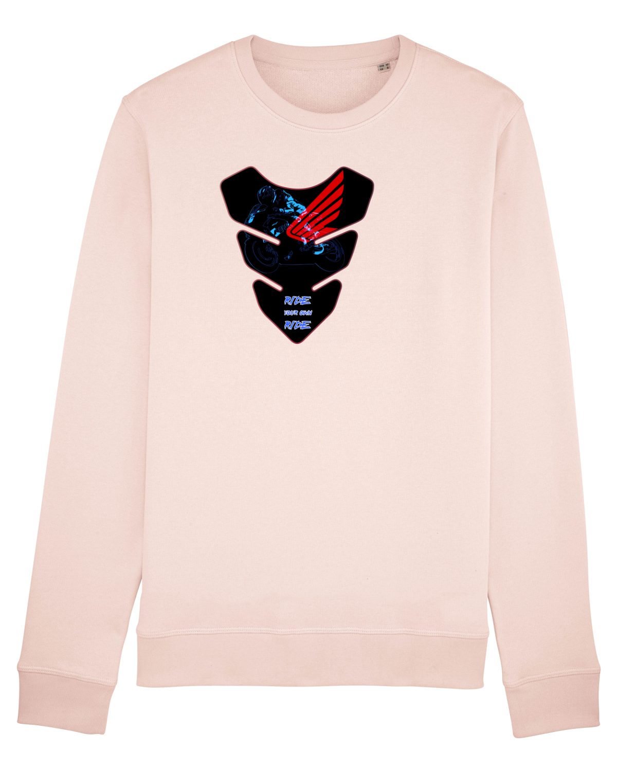Bluză mânecă lungă Unisex Rise Candy Pink