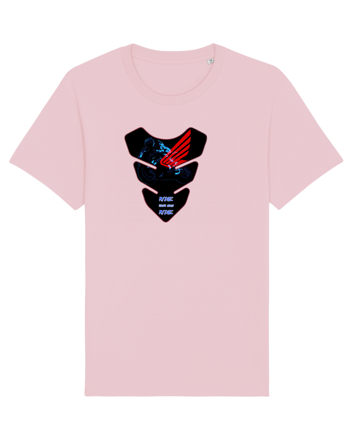Tricou mânecă scurtă Unisex Rocker Cotton Pink