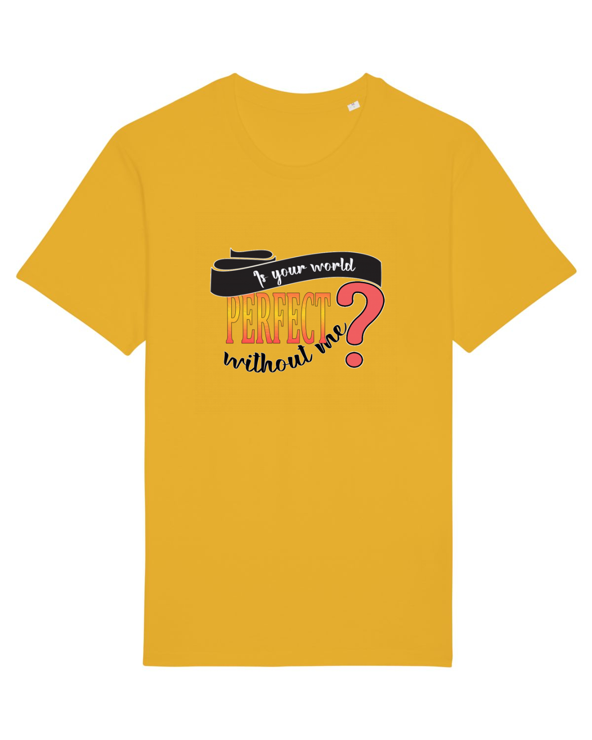Tricou mânecă scurtă Unisex Rocker Spectra Yellow
