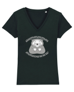AUM MEOW Tricou mânecă scurtă guler V Damă Evoker