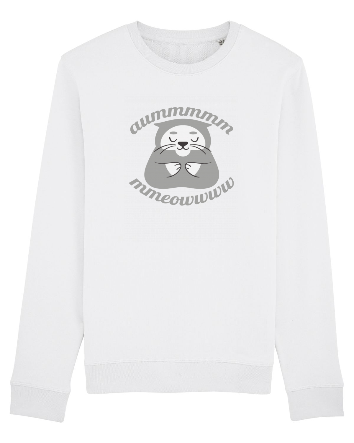 Bluză mânecă lungă Unisex Rise White
