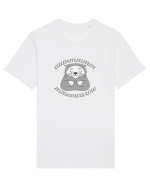 AUM MEOW Tricou mânecă scurtă Unisex Rocker