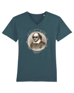 Hamlet Ofelia Shakespeare - gluma Tricou mânecă scurtă guler V Bărbat Presenter