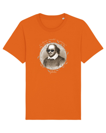 Hamlet Ofelia Shakespeare - gluma Bright Orange