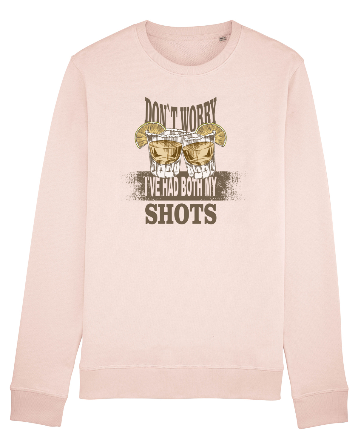 Bluză mânecă lungă Unisex Rise Candy Pink