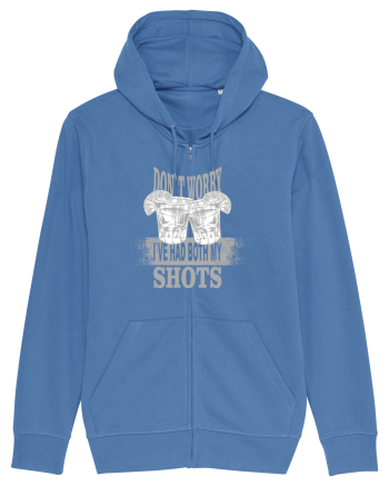 DON`T WORRY I`VE HAD BOTH MY SHOTS Bright Blue