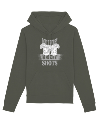 DON`T WORRY I`VE HAD BOTH MY SHOTS Khaki