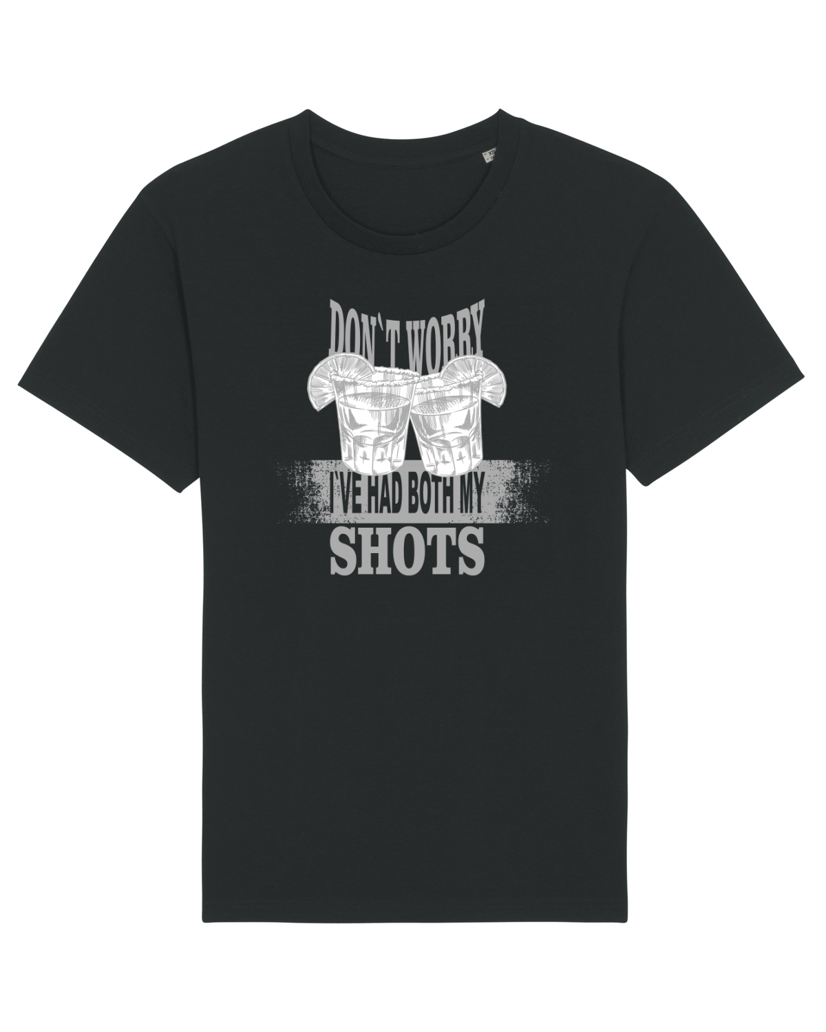 Tricou mânecă scurtă Unisex Rocker Black