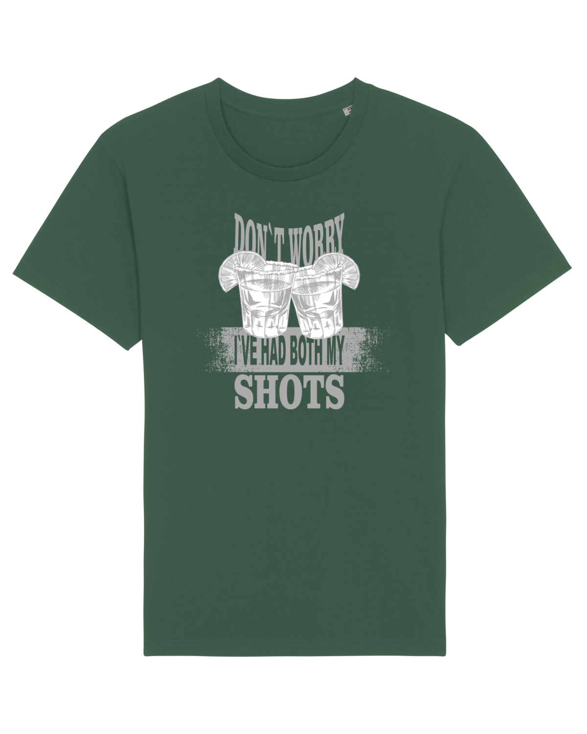 Tricou mânecă scurtă Unisex Rocker Bottle Green