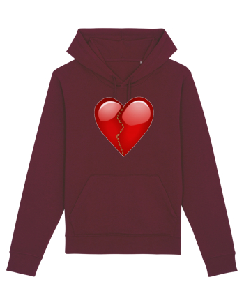 Just a heart Burgundy