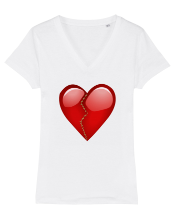 Just a heart White